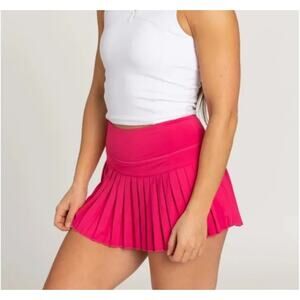 Goldhinge Pleated Tennis Skort Skirt Sz XS Golf Pickleball Running Hiking Sporty